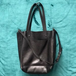 Madewell Medium Transport Tote True Black